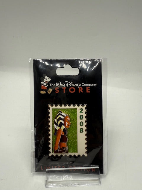 Ahsoka Stamp DEC LE 250 Disney #2 Disney Pin