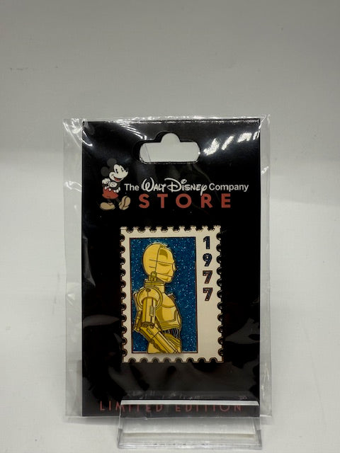 C-P30 Starwars Stamp DEC LE 250 Disney Pin