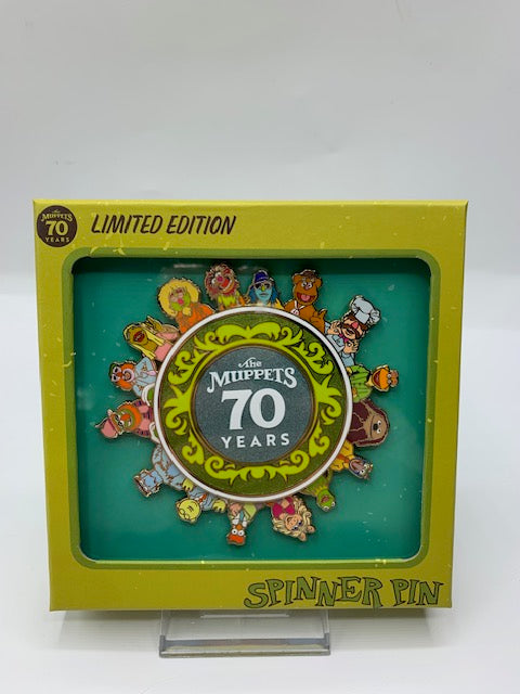 Muppets Spinner WDI LE 300 70th Pin