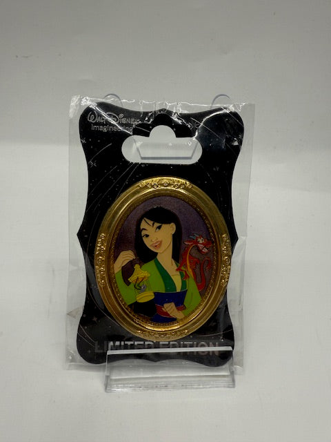 Mulan Gold Frame WDI LE 250 Disney Pin
