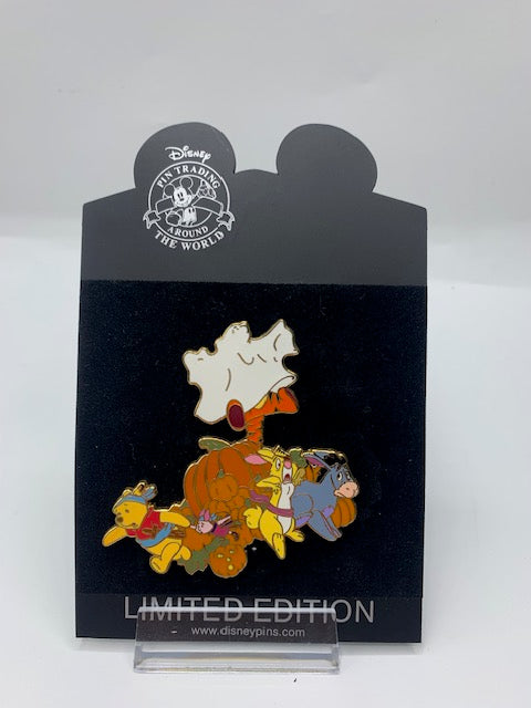 Winnie the Pooh Shopping Halloween Disney Pin