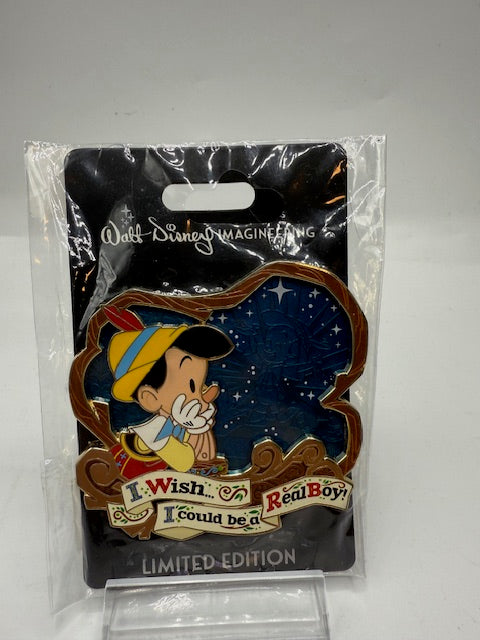 Pinocchio I WISH WDI LE 300 Disney Pin