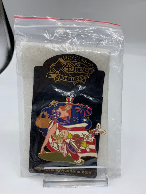 Jessica Rabbit 4th July BBQ LE 100 Disney Pin