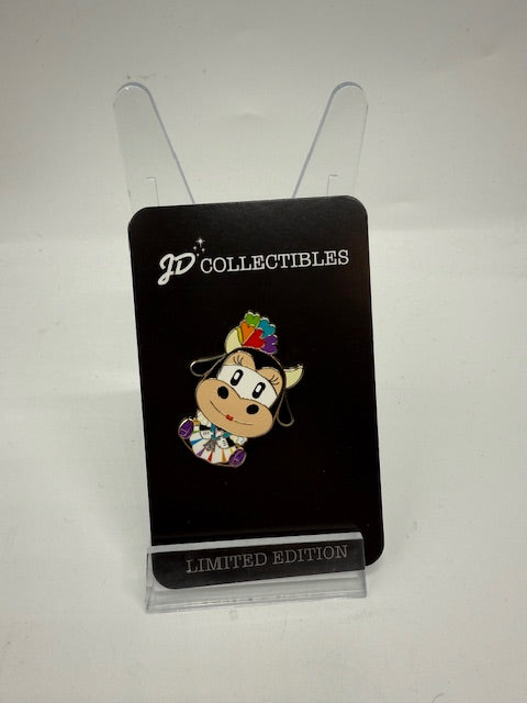 Clarabelle Pride Adorb WDI LE 400 Disney Pin