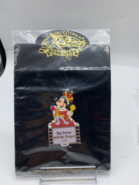 Mickey Mouse Film Roles Prince & Pauper LE 100 Disney Pins