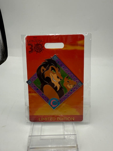 Scar Lion King Anniversary 30th WDI Disney Pin