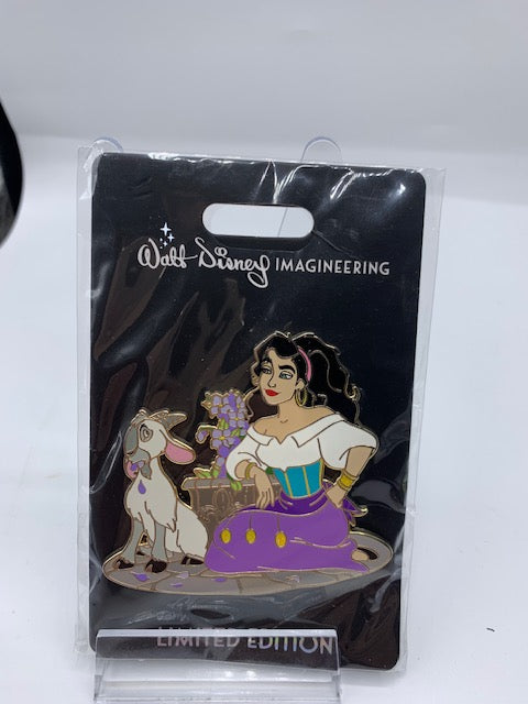 Esmeralda Flower Girls WDI LE 300 Disney Pin