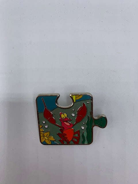 Sebastian Puzzle Piece Little Mermaid LE 900 Disney Pin