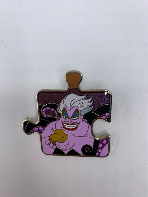 Ursula Puzzle Piece Little Mermaid LE 600 Disney Pin