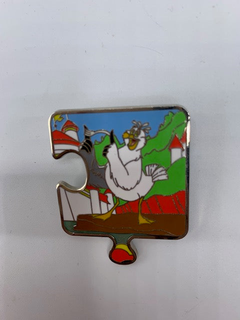 Scuttle Puzzle Piece Little Mermaid LE 900 Disney Pin