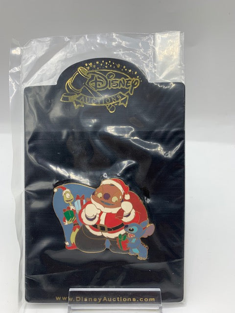 Jumba Stitch Auctions Christmas LE 100 Disney Pin