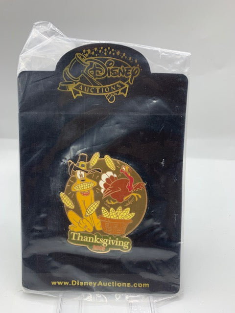 Pluto Thanksgiving Auctions LE 100 Disney Pin