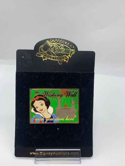 Snow White Auctions Postcard LE 100 Disney Pin