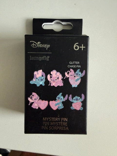 Stitch Angel Valentines Day Loungefly Pin Box Sealed