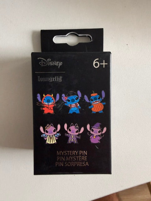 Stitch Halloween Loungefly Pin Box Sealed
