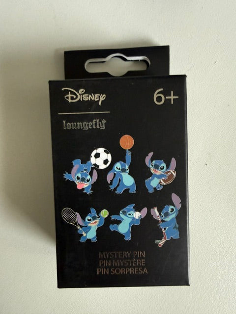 Stitch Sports Loungefly  Pin Box Sealed