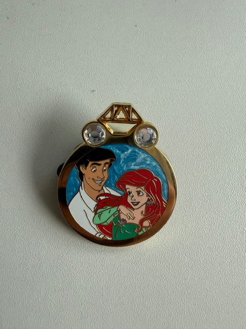 Ariel Couple Reveal Conceal LR Disney Pin