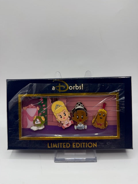 Princess and the Frog Adorb Box Set LE 300 Disney Pin