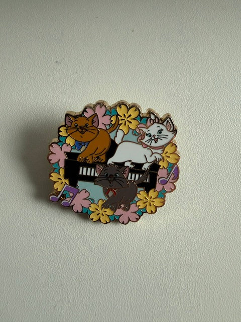 Three Kitties Aristocats Disney Pin Blog LE 200 Disney Pin