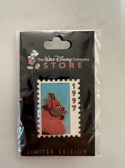 Phil Stamp Animal DEC LE 250 Disney Pin
