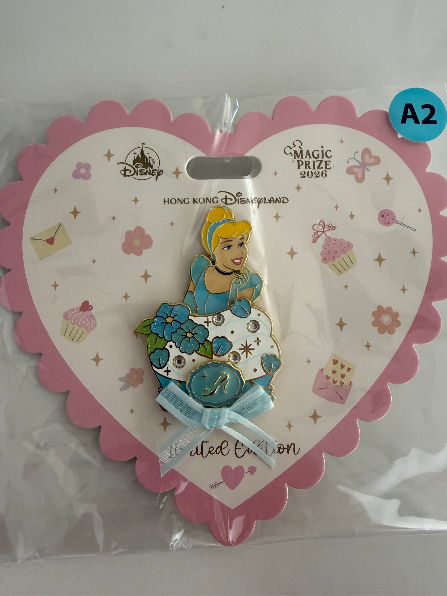 Cinderella Hong Kong Prize Magic LE 400 Disney Pin