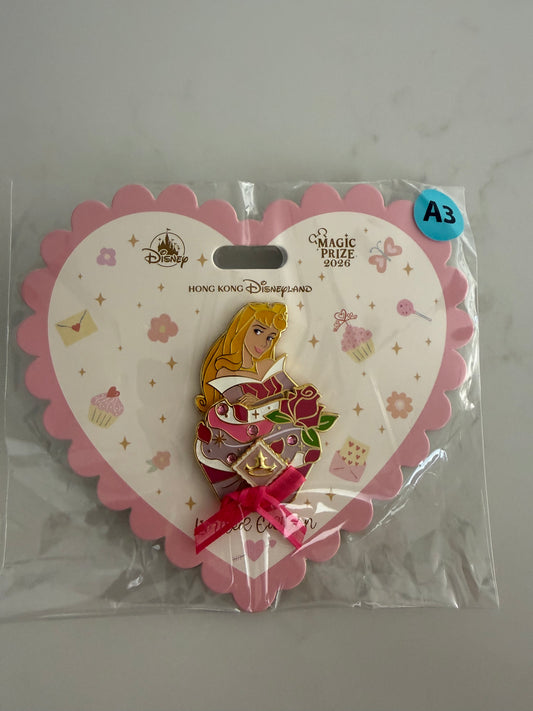 Aurora Hong Kong Prize Magic LE 400 Disney Pin