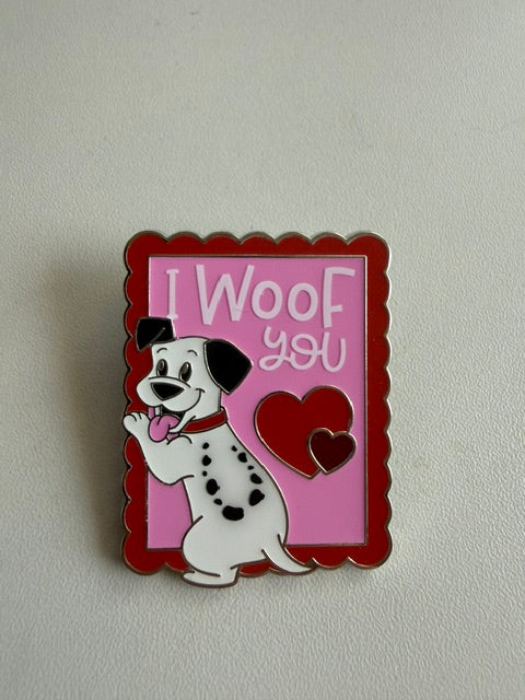 101 Dalmatians Valentines Day LR Disney Pin