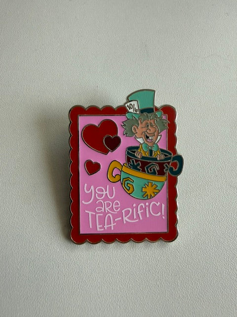 Mad Hater Valentines Day LR Disney Pin