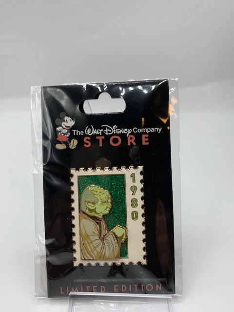 Yoda Stamp DEC LE 250 Disney Pin