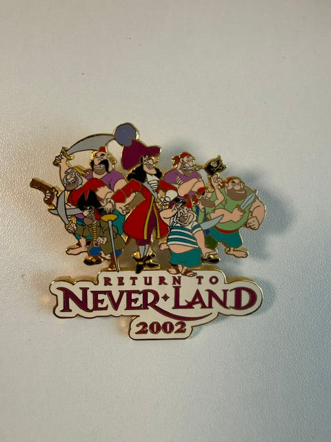 Neverland Auctions LE 100 2002 Disney Pin