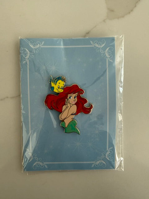 Ariel Flounder Hotart LR Disney Pin