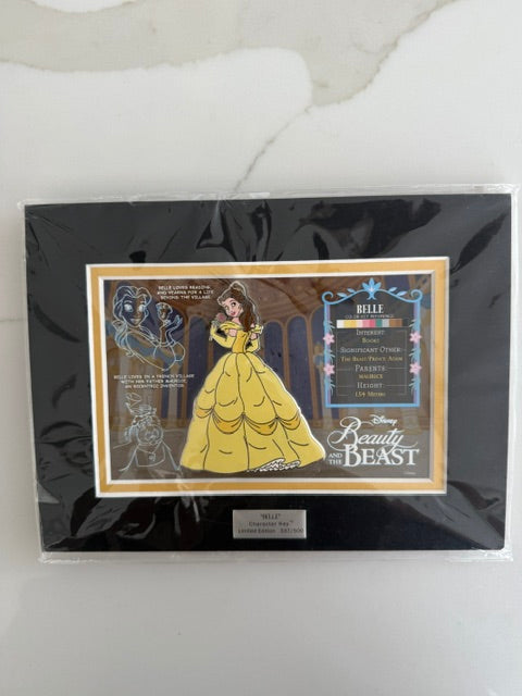 Belle Color Key Acme LE 500 Disney Pin