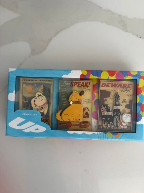 UP 10 Year Anniversary Box Set LE 2000 Disney Pin
