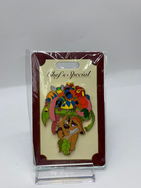 Timon Chef Special WDI LE 300 Disney Pin