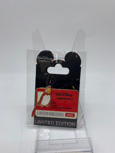 Fritz Name Tag WDI LE Disney Pin