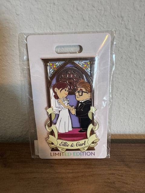 UP Wedding WDI LE 300 Disney Pin