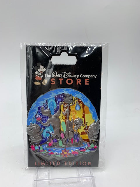 Elemental Fountain DEC LE 300 Disney Pin