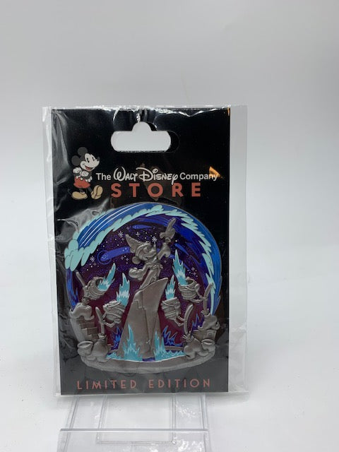 Sorcerer Fountain DEC LE 300 Disney Pin