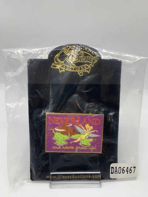 Neverland Auctions Postcard LE 100 Disney Pin
