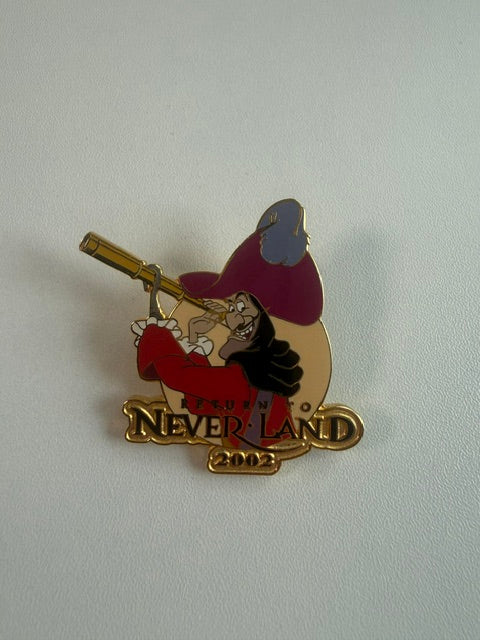 Hook Auctions Neverland LE 100 Disney Pin