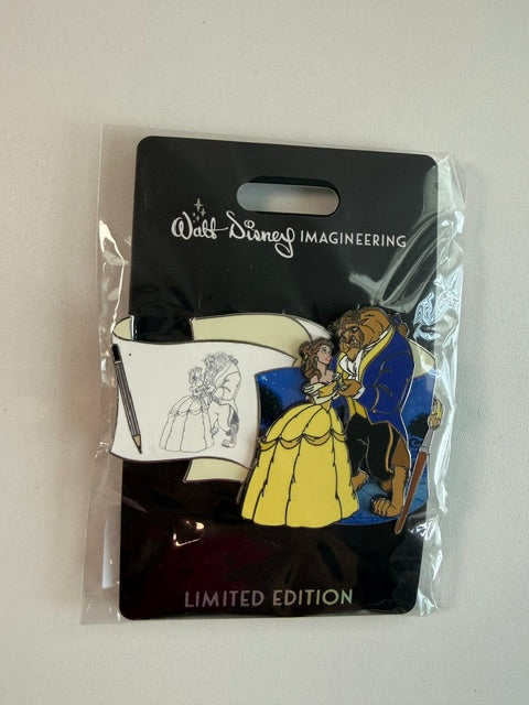 Beauty and the Beast Off the Page WDI LE 300 Disney Pin