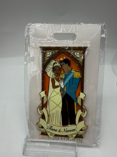 Tiana Naveen Wedding WDI LE Disney Pin