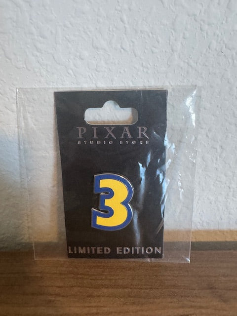 Toy Story 3 Logo Pixar Studio Store LE 400 Disney Pin