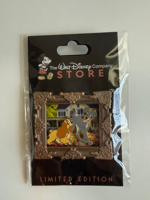 Lady Tramp DEC Around The World LE 300 Disney Pin
