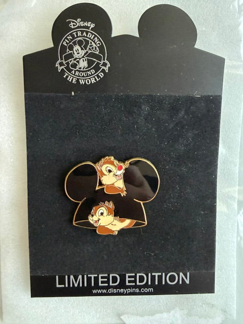 Chip Dale Mickey Hat Series Shopping LE 250 Disney Pin