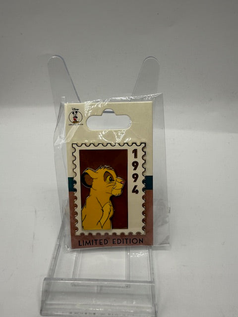 Simba DEC Stamp LE 250 Disney Pin