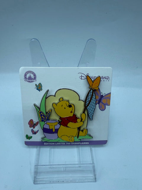 Winnie the Pooh Paris LE 700 Butterfly Disney Pin