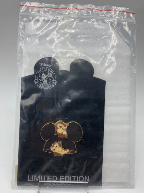 Chip Dale Shopping Mickey Hat LE 250 Disney Pin