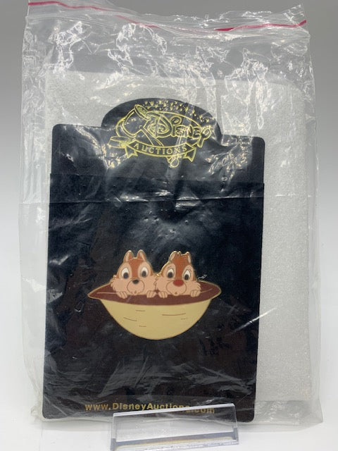 Chip Dale Auctions Nut LE 100 Disney Pin