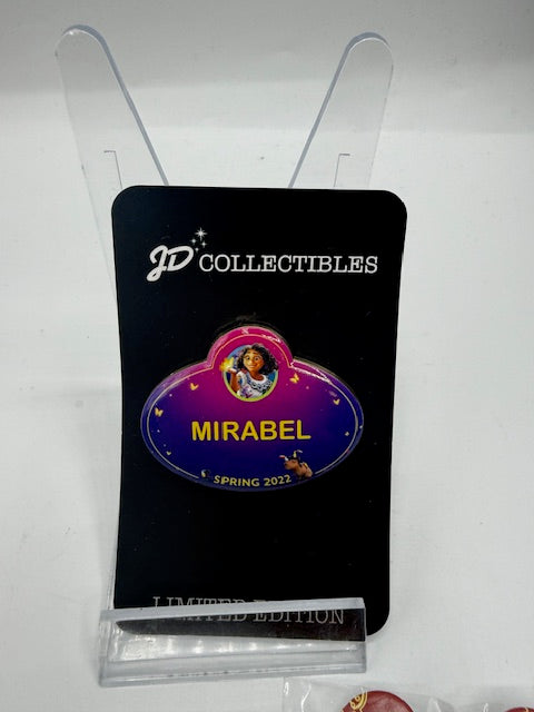 Mirabel DEC LE 400 Name Tag Pin